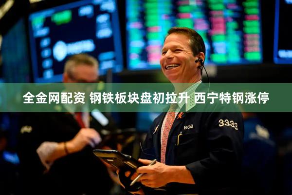 全金网配资 钢铁板块盘初拉升 西宁特钢涨停